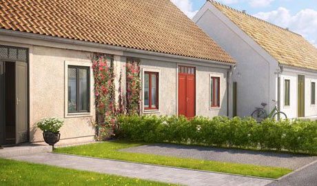 Skånelängor i genuin stil byggs i Torekov