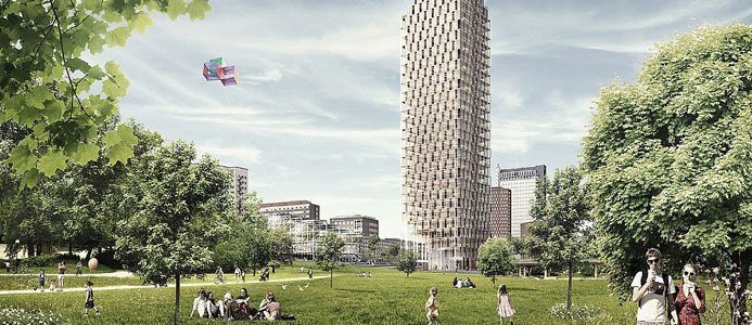 Träbyggnader på över 20 våningar