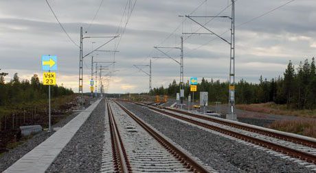 Trafikstart på Haparandabanan