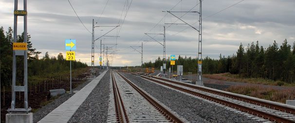 Trafikstart på Haparandabanan