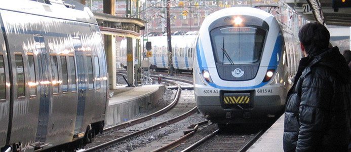 Tågen blir allt bättre på att komma i tid