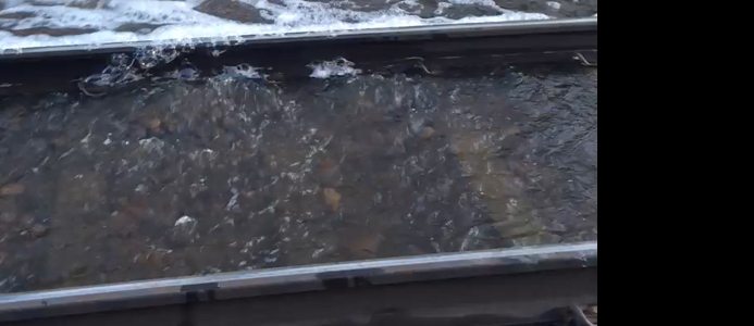 Översvämning på Västra stambanan