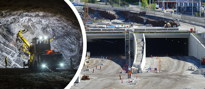 Byggjätte sprängde utan tillstånd