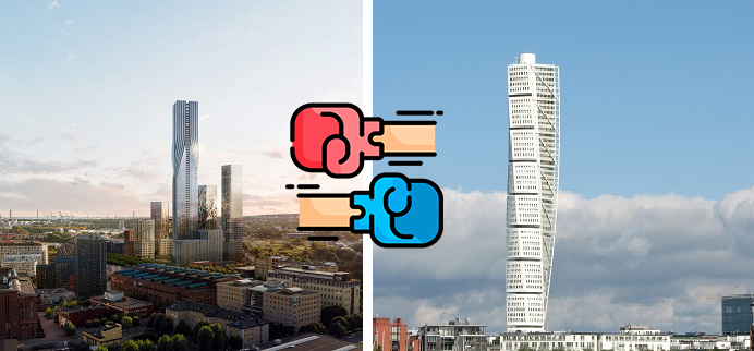 ”Malmö är bäst” – Kriget om Nordens högsta byggnad