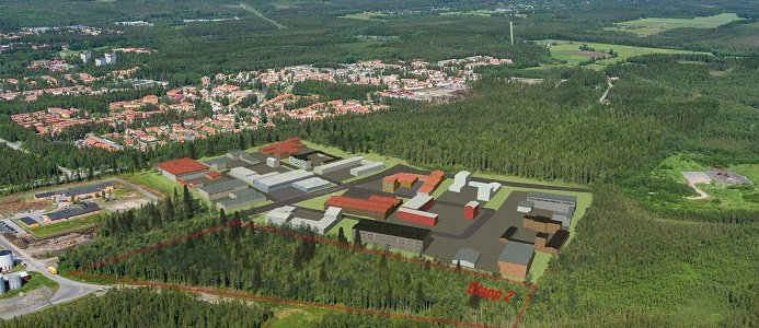 Östra Ersboda. Bildkälla: Umeå kommun