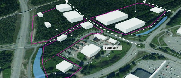 Godkänd detaljplan för stadsdelscentrum