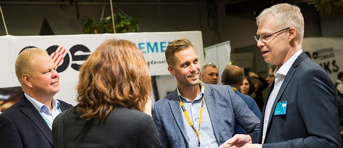 Mingelbild från Underhållsmässa Foto: Anna Sigvardsson Högberg