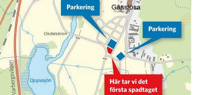Ny sträckning av väg 27 påbörjas