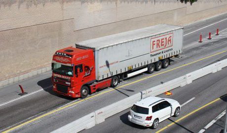 Efterfrågan på vägtransporter ökar något