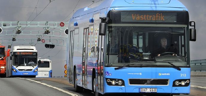 Volvo når 3000 sålda hybridbussar