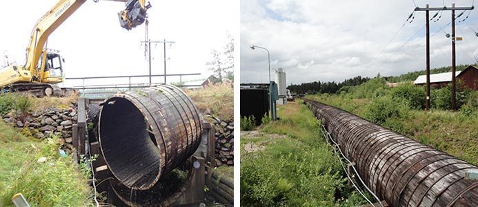 Vattenkraftverket i Kvillsfors renoveras