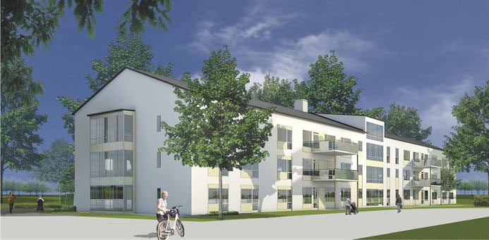 Skanska bygger äldreboende i Växjö