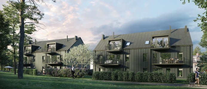 Bildkälla: Stefan Forslund på Forslund Amneby arkitekter / Veidekke