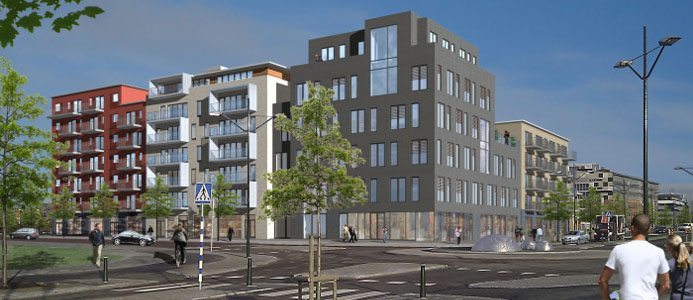 Veidekke bygger kvarter i Malmö