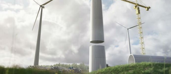 Vindkraftsteknologi i trä