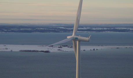 Under 2012 ökade vindkraften med 19 procent