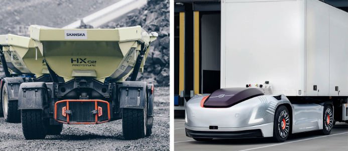 Volvo satsar på autonoma transportlösningar