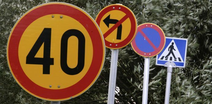 Flest kör för fort på 40-väg