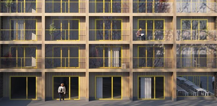 KTH:s nya studenthem får växthustak