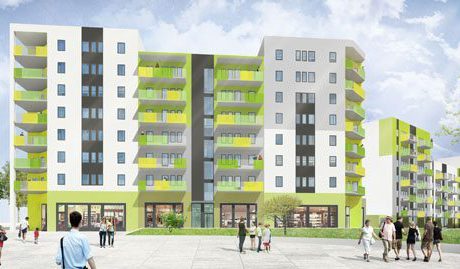 Byggstart för 240 lägenheter i Barkarbystaden