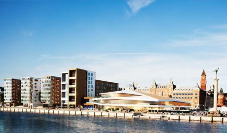 Tre arkitektkontor vill förändra Ångfärjan i Helsingborg