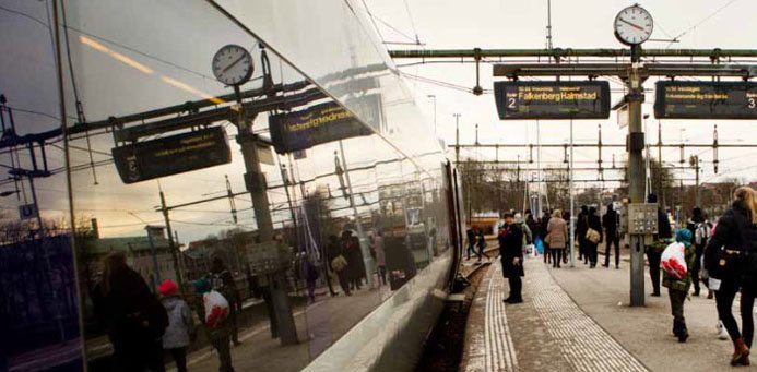 Nytt dubbelspår genom Varberg