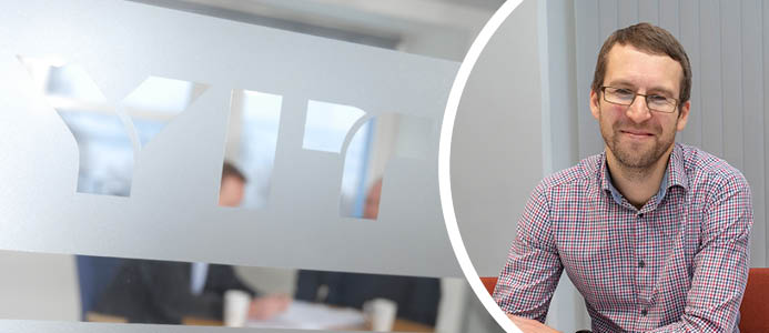 Mattias Sundqvist, regionchef Norr hos YIT. Foto: YIT