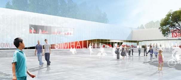 NCC bygger torrt i Ystads nya badhus