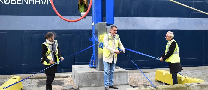 Köpenhamn får sin första landströmsanläggning