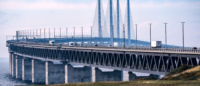 Öresundsbron närmar sig normala trafiknivåer