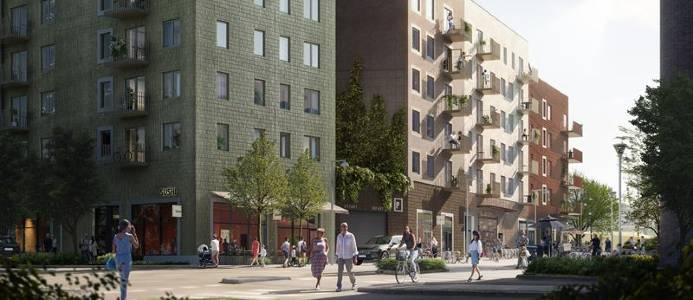 Grönt ljus för 900 nya lägenheter i Älta