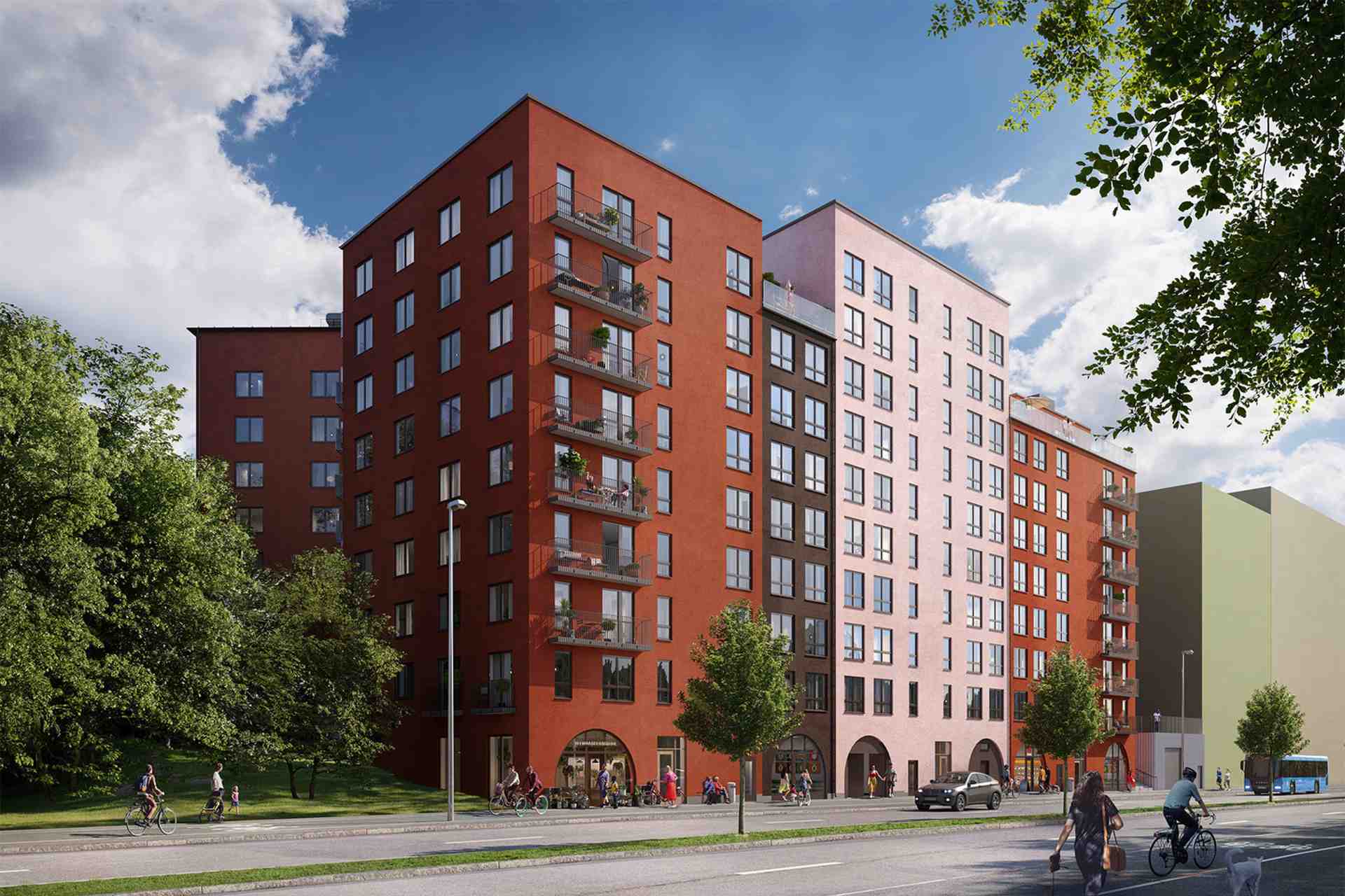 Byggstart i projekt Haga Palett