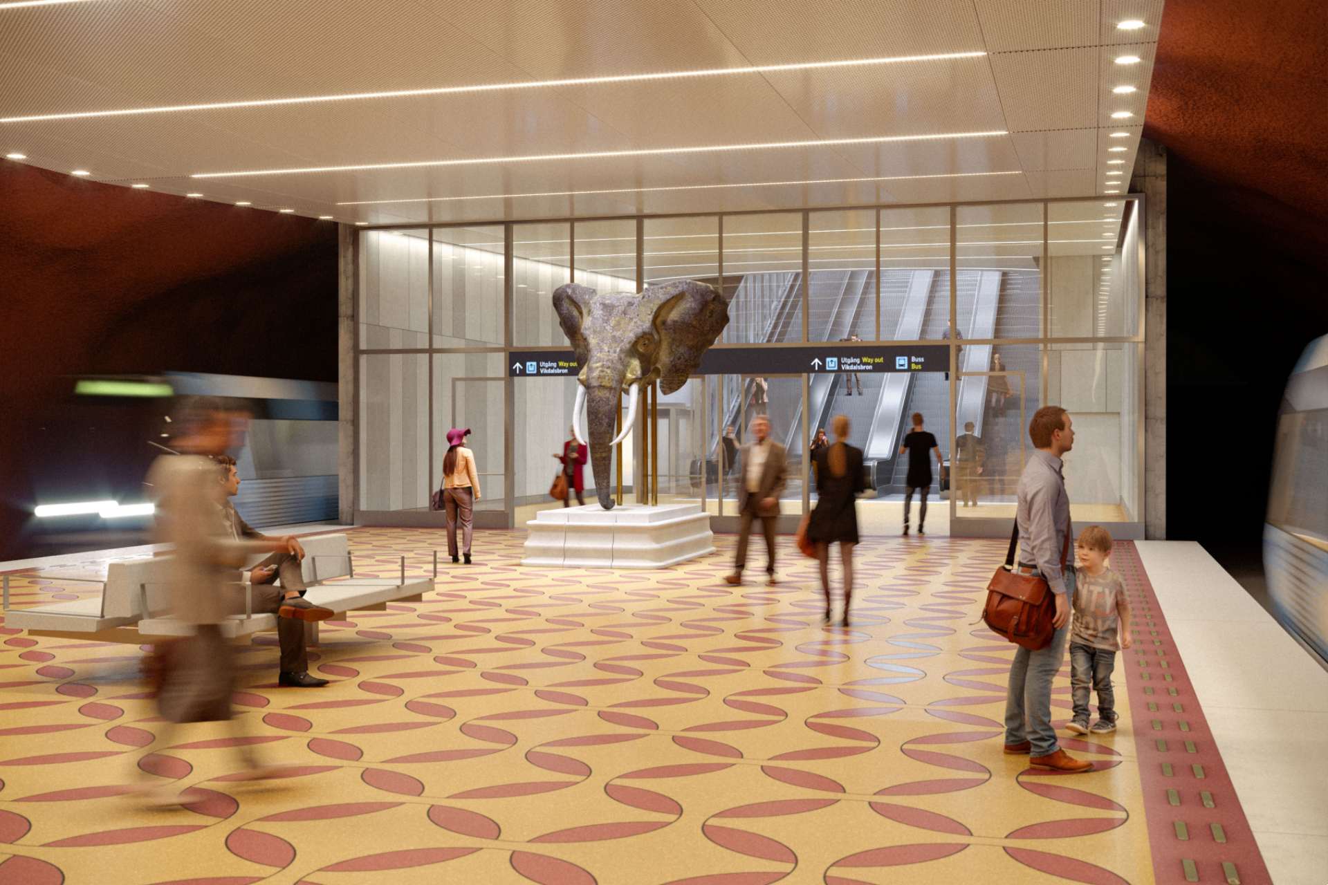 Skanska bygger ut tunnelbanan i Nacka