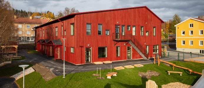 Första förskolan inom ramen för stor nybyggnad klar