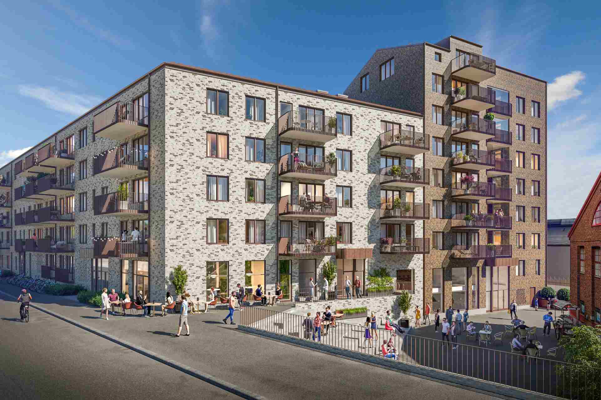 JV-bolag bygger 350 nya bostäder i Majorna