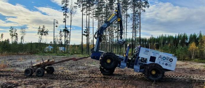 Först i världen med autonom skotning