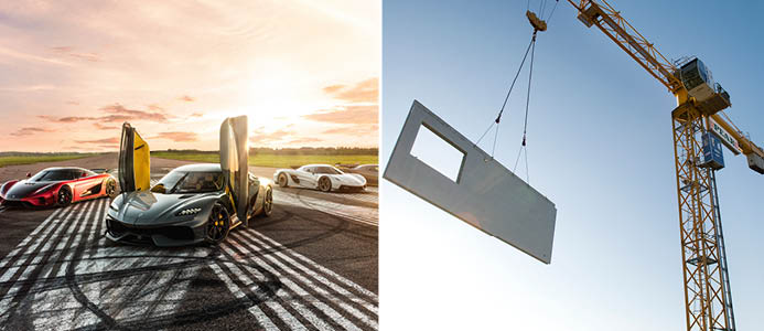 Smidmek bygger ut åt Koenigsegg