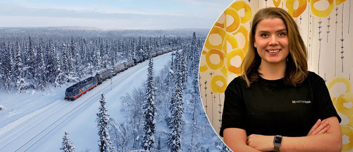 Lokförarchef banar väg för fler kvinnor i branschen